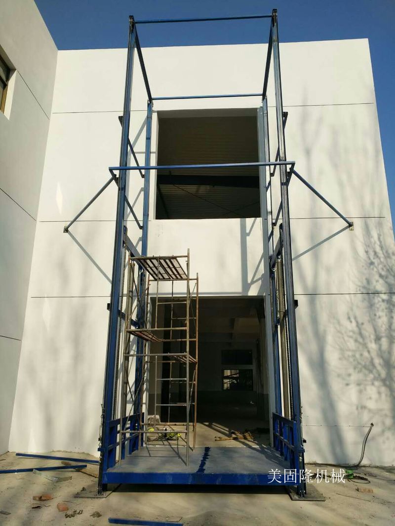 白沙仓库专用导轨式升降货梯价格
