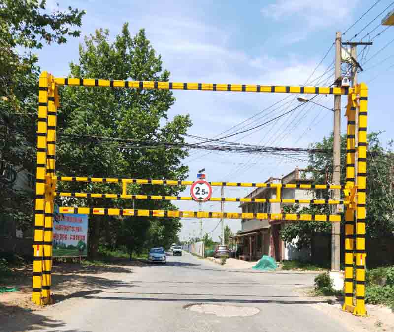 白沙农村道路限高架